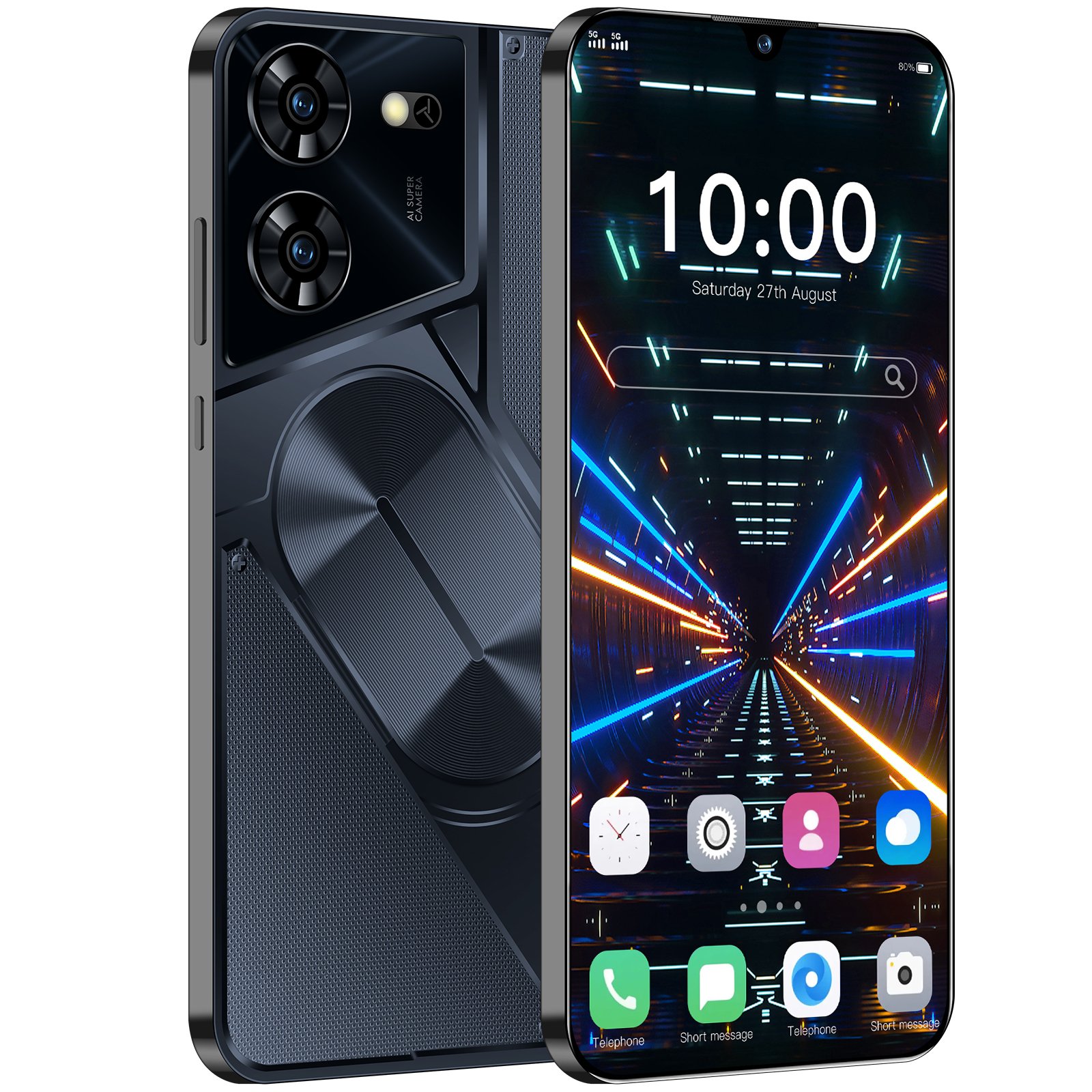 High Quality POVA 5 PRO 3G 6.3 Inch Original Mobile Phone 16GB+128GB Large Memory Smart Phone Beauty Camera Gaming Cellphone